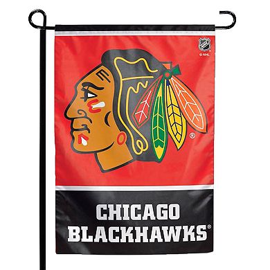 WinCraft Chicago Blackhawks 12" x 18" Double-Sided Garden Flag