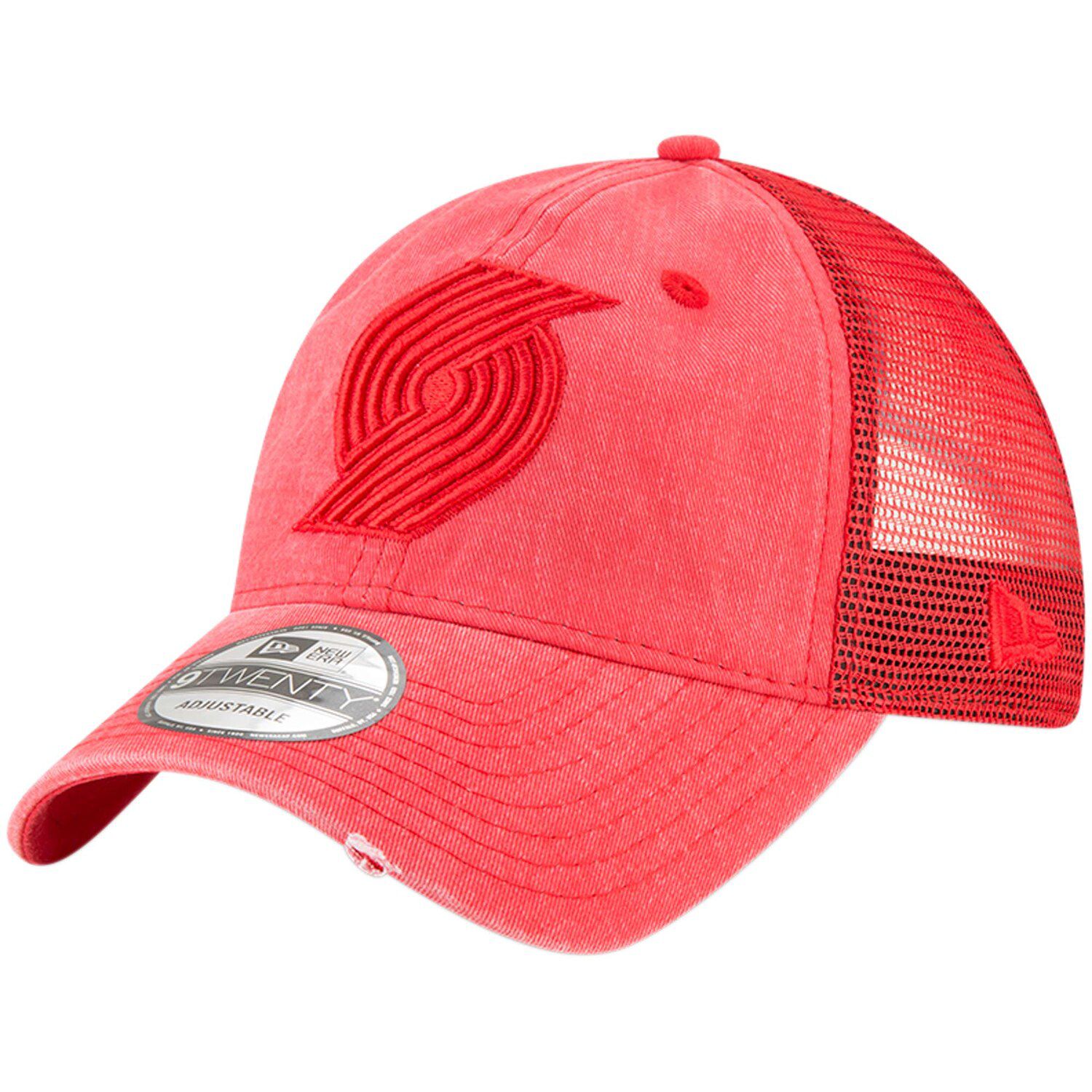trail blazers trucker hat