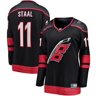 Womens Fanatics Branded Jordan Staal Black Carolina Hurricanes Breakaway Alternate Player Jersey
