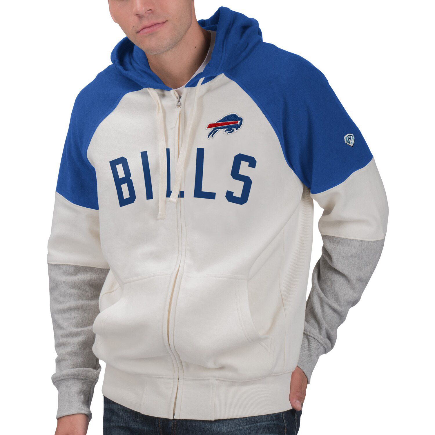 buffalo bills zipper hoodie