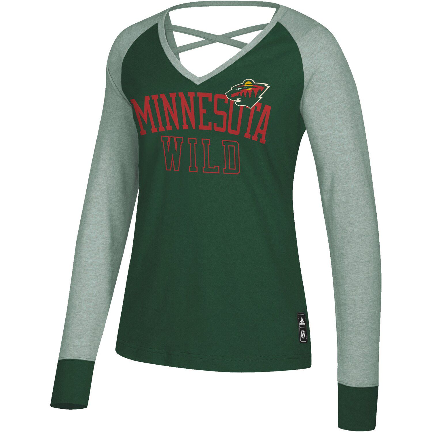 adidas green shirt women's