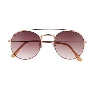 Women's LC Lauren Conrad 52mm Hipster Round Sunglasses