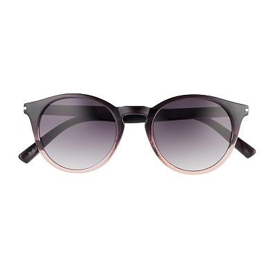 Women's LC Lauren Conrad 49mm Jaded Gradient Round Sunglasses