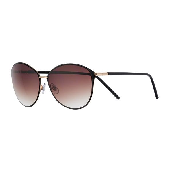 Retro Square Sunglasses Womens Men Semi-Rimless Shades Trendy Designer Sun  Glasses UV400 SJ1196-(Gold&grey Lens)