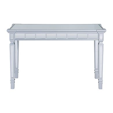 Southern Enterprises Glenview Glam Mirror Writing Desk