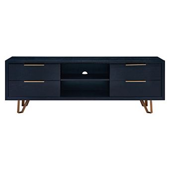Southern Enterprises Malone Black Entertainment Console