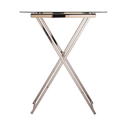 Southern Enterprises Meridino Folding Tray Table