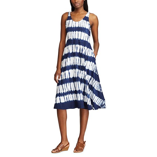 Women's Chaps Sleeveless Tie-Dye Dress