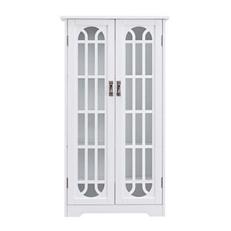 Southern Enterprises Windowpane Display Cabinet