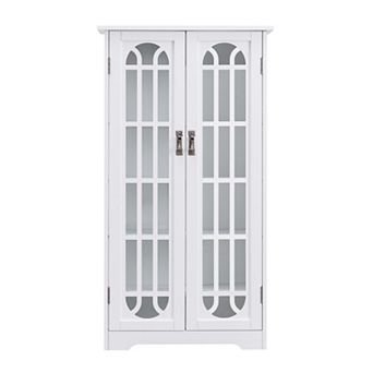 Southern Enterprises Windowpane Display Cabinet