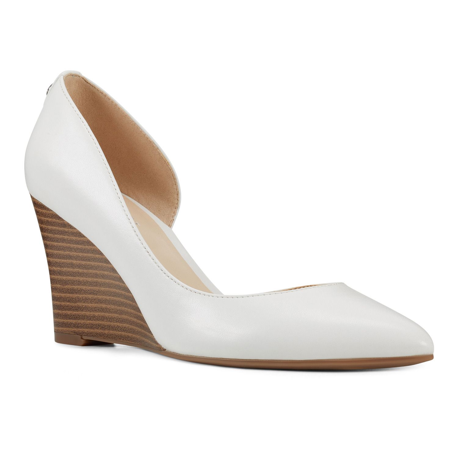 kohls white pumps