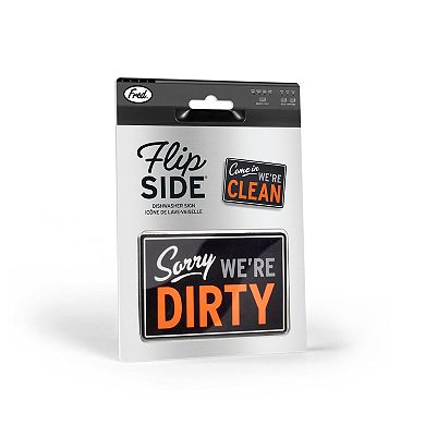 Fred Flip Side "Sorry We're Dirty" Dishwasher Sign