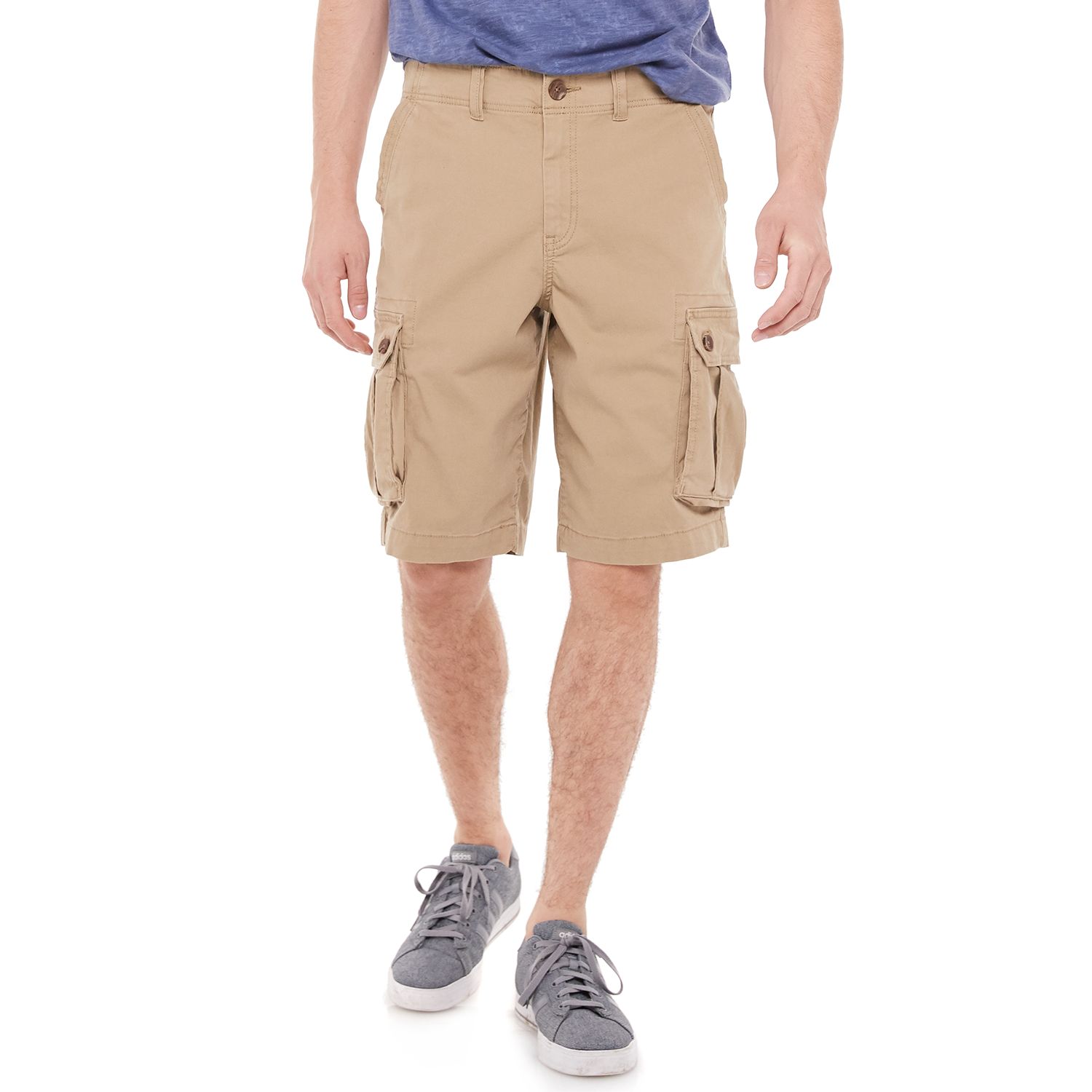 khaki shorts long