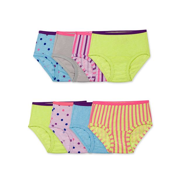 Fruit of the Loom Girl's Toddler Brief (Pack of 7)