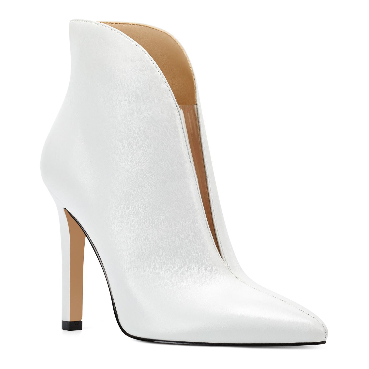 nine west white boots