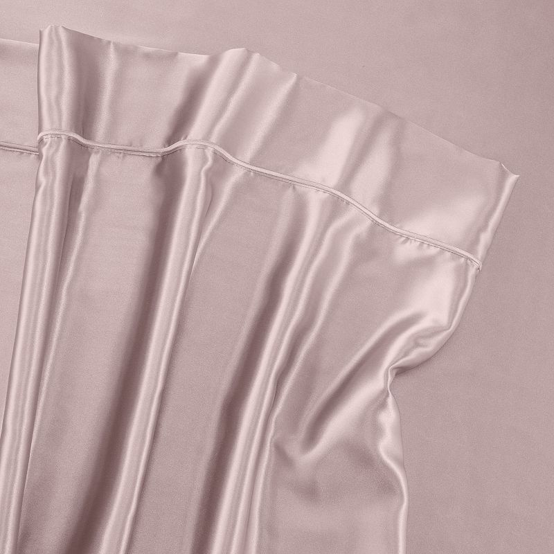 Seduction Satin Solid and Patterned  Standard Pillowcase