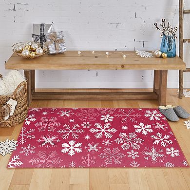 Mohawk Home Prismatic Snowflakes Rug