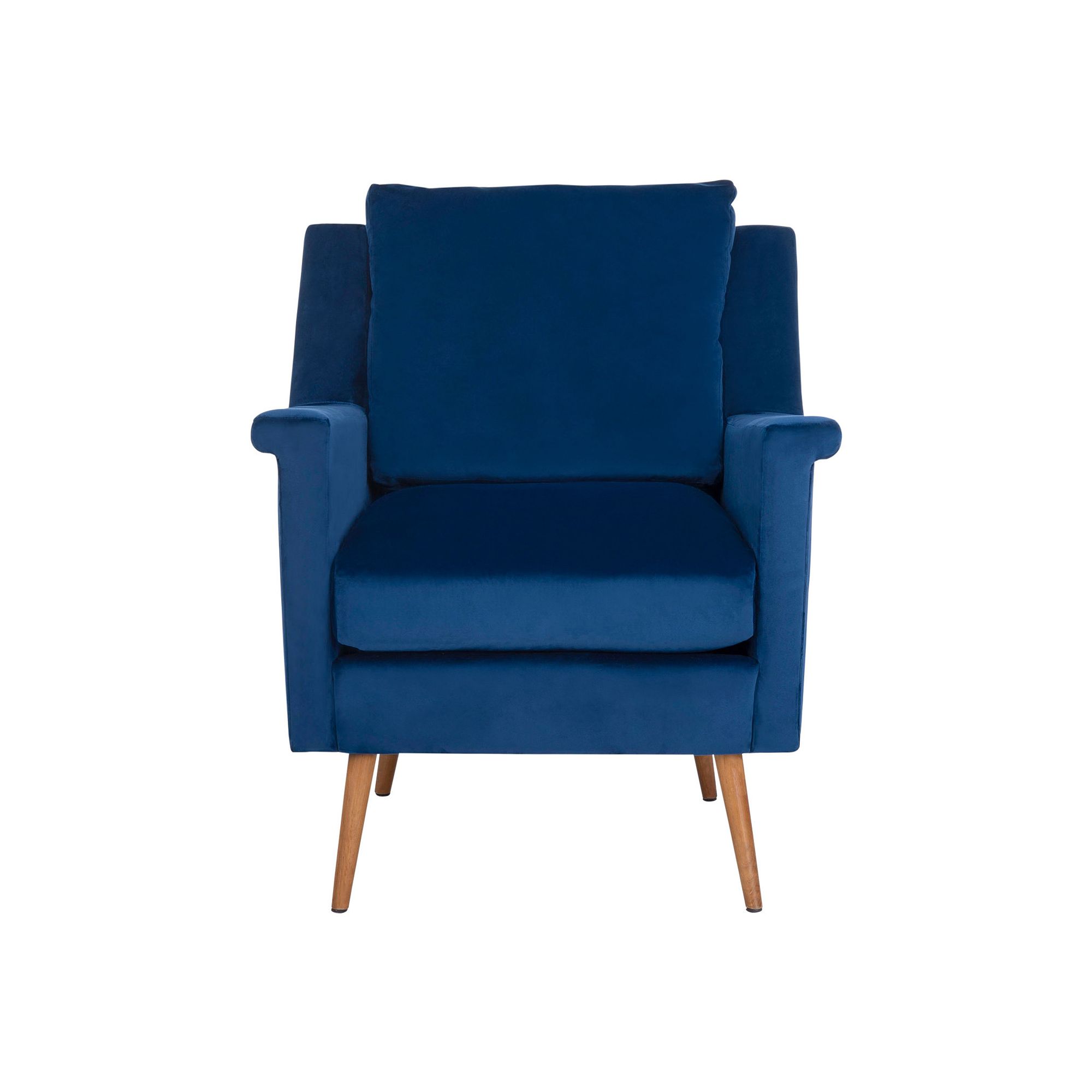 Safavieh Astrid Mid-Century Modern Arm Chair, Blue