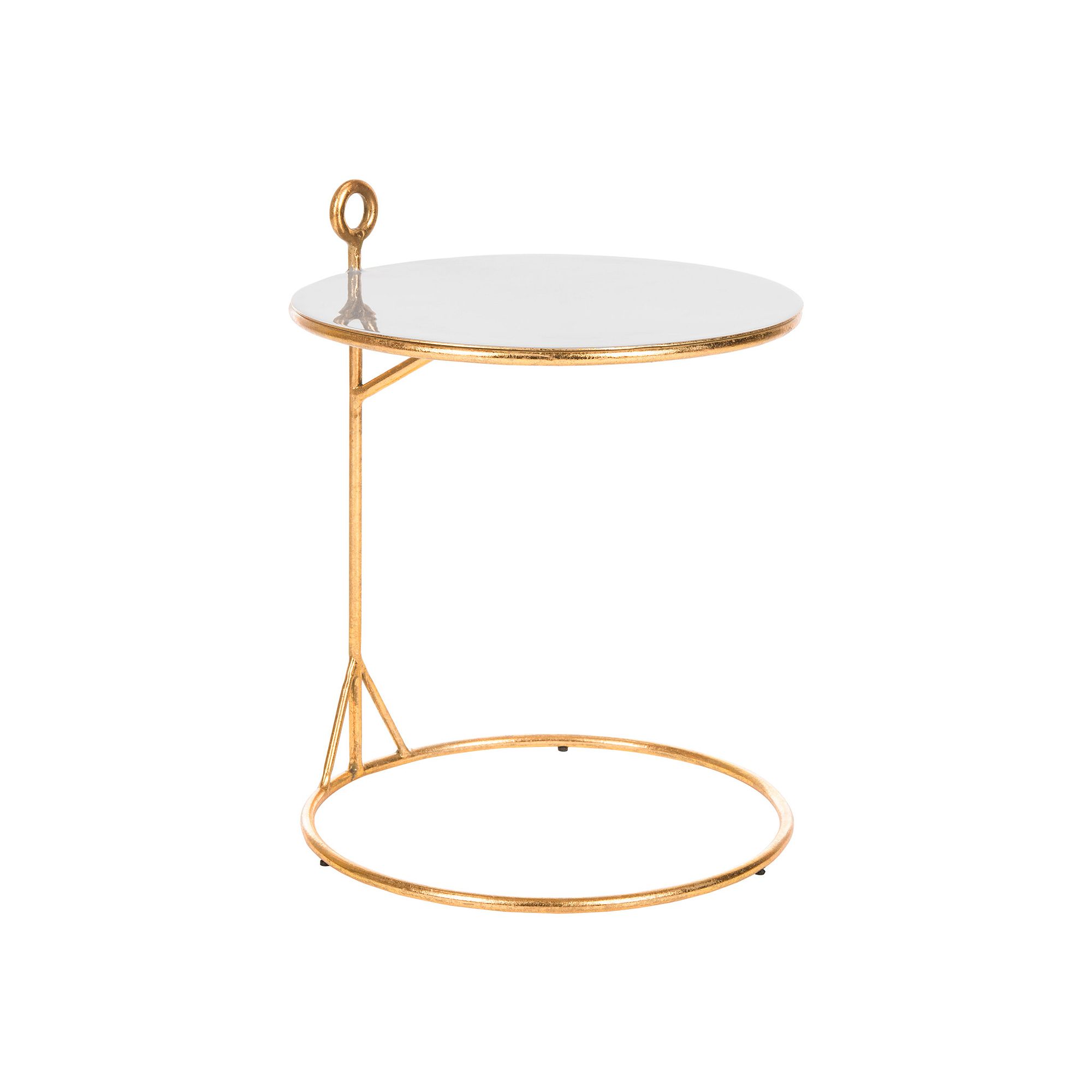 Safavieh Emirah Round C Table, Gray