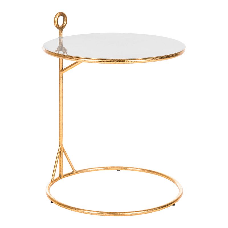 Safavieh Emirah Round C Table, Grey