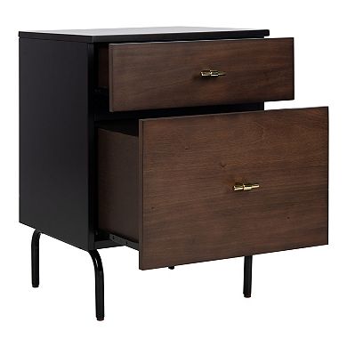 Safavieh Genevieve 2-Drawer Nightstand