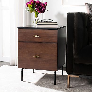 Safavieh Genevieve 2-Drawer Nightstand