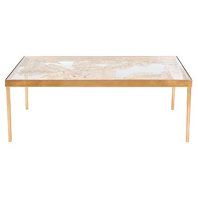 Safavieh Leilani Palm Leaf Coffee Table