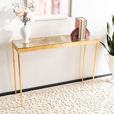 Safavieh Leilani Palm Leaf Console Table