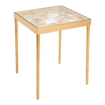 Safavieh Leilani Palm Leaf Side Table