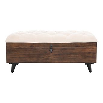 Safavieh Liam Tufted Storage Cocktail Ottoman