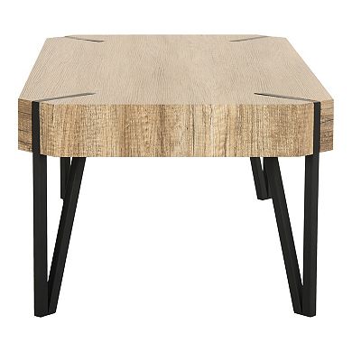 Safavieh Liann Rustic Mid-Century Coffee Table