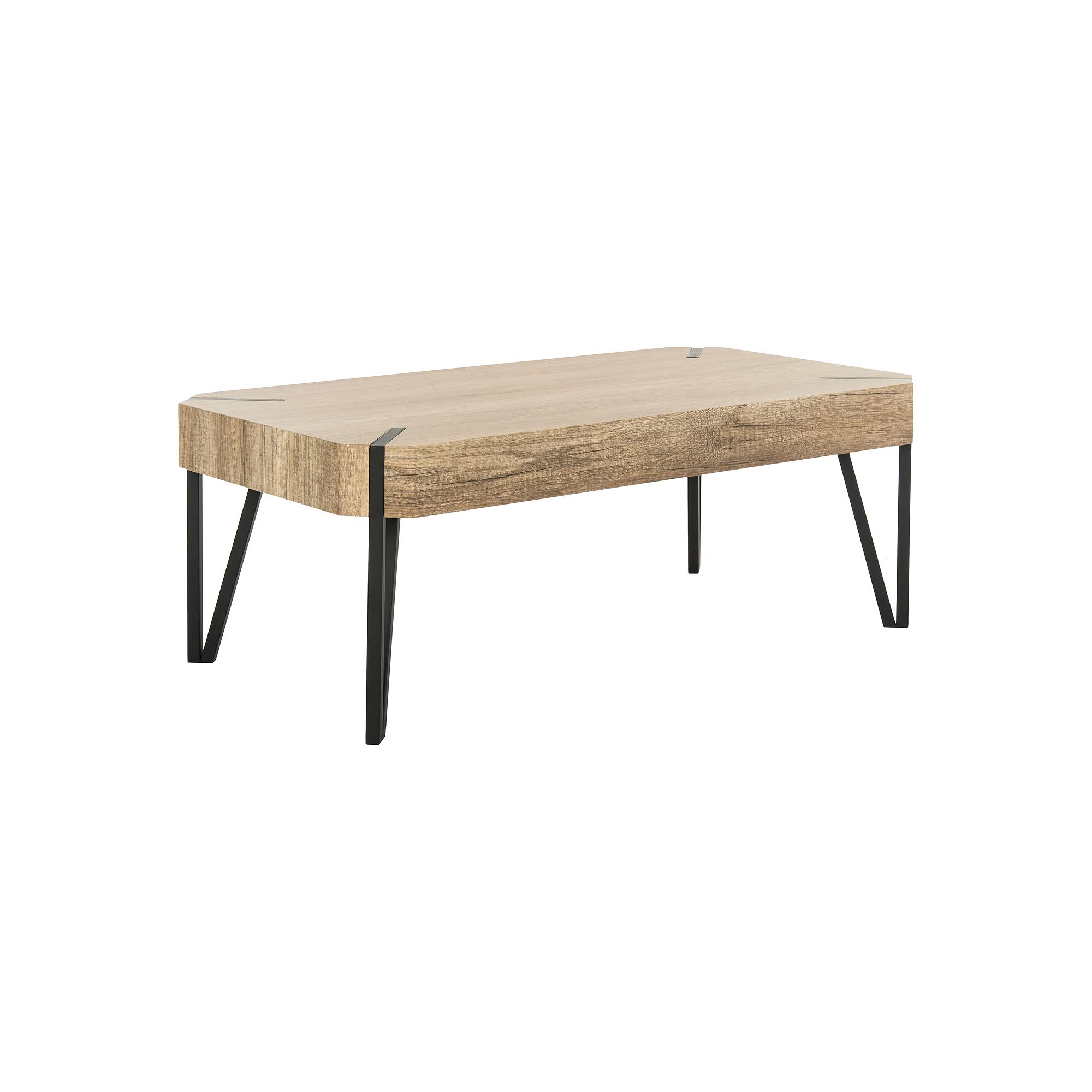Safavieh Liann Rustic Mid-Century Coffee Table, Brown