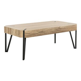 Safavieh Liann Rustic Mid-Century Coffee Table