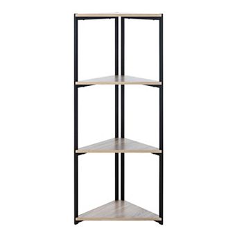 Safavieh Logan 4 tier Corner Bookshelf