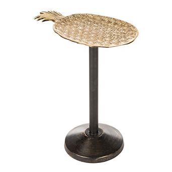 Safavieh Luana Gold Finish Pineapple End Table