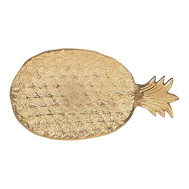 Safavieh Luana Gold Finish Pineapple End Table