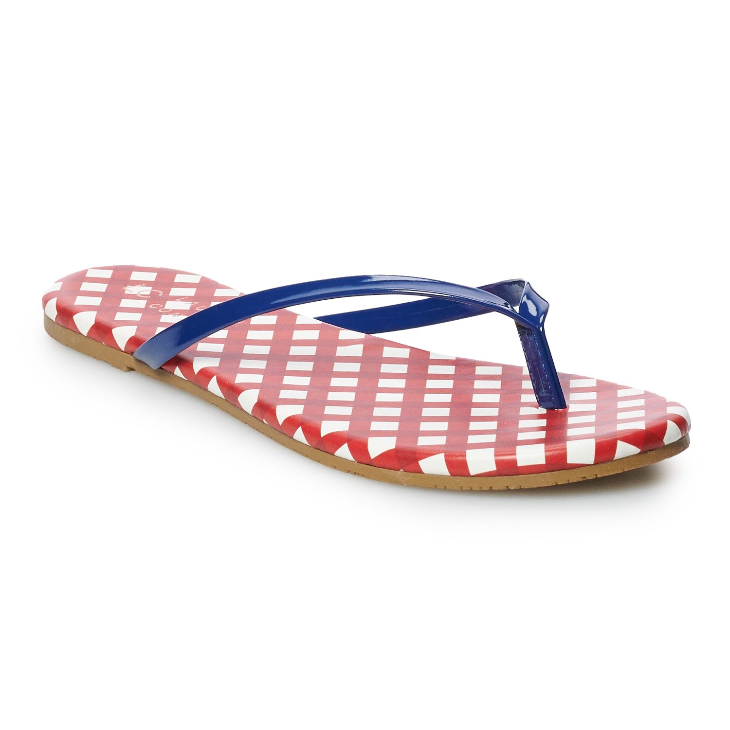 lauren conrad black flip flops