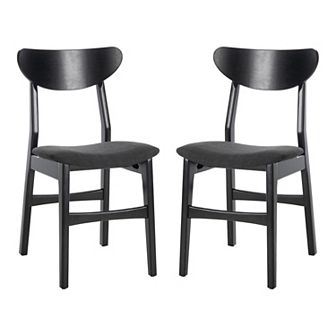 Safavieh Lucca Retro Dining Chair 2 pc Set