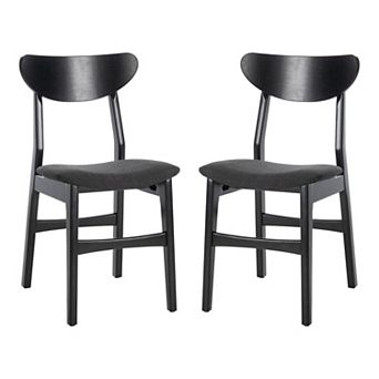 Safavieh Lucca Retro Dining Chair 2 pc Set