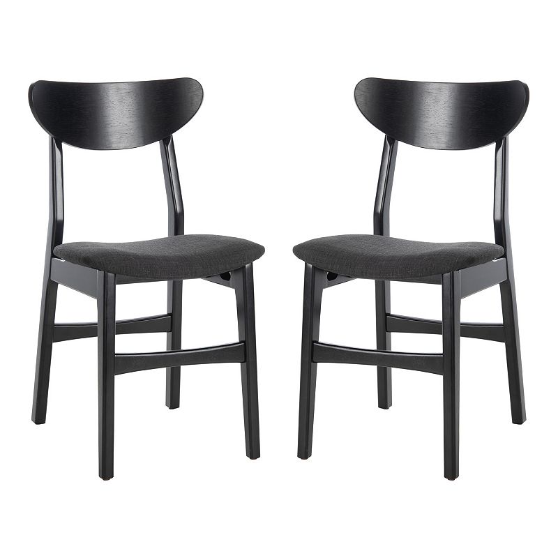 Safavieh Lucca Retro Farmhouse Dining Chair  Set of 2