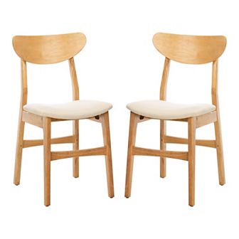 Safavieh Lucca Retro Dining Chair 2 pc Set