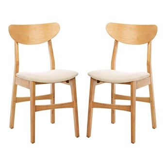 Safavieh Lucca Retro Dining Chair 2 pc Set