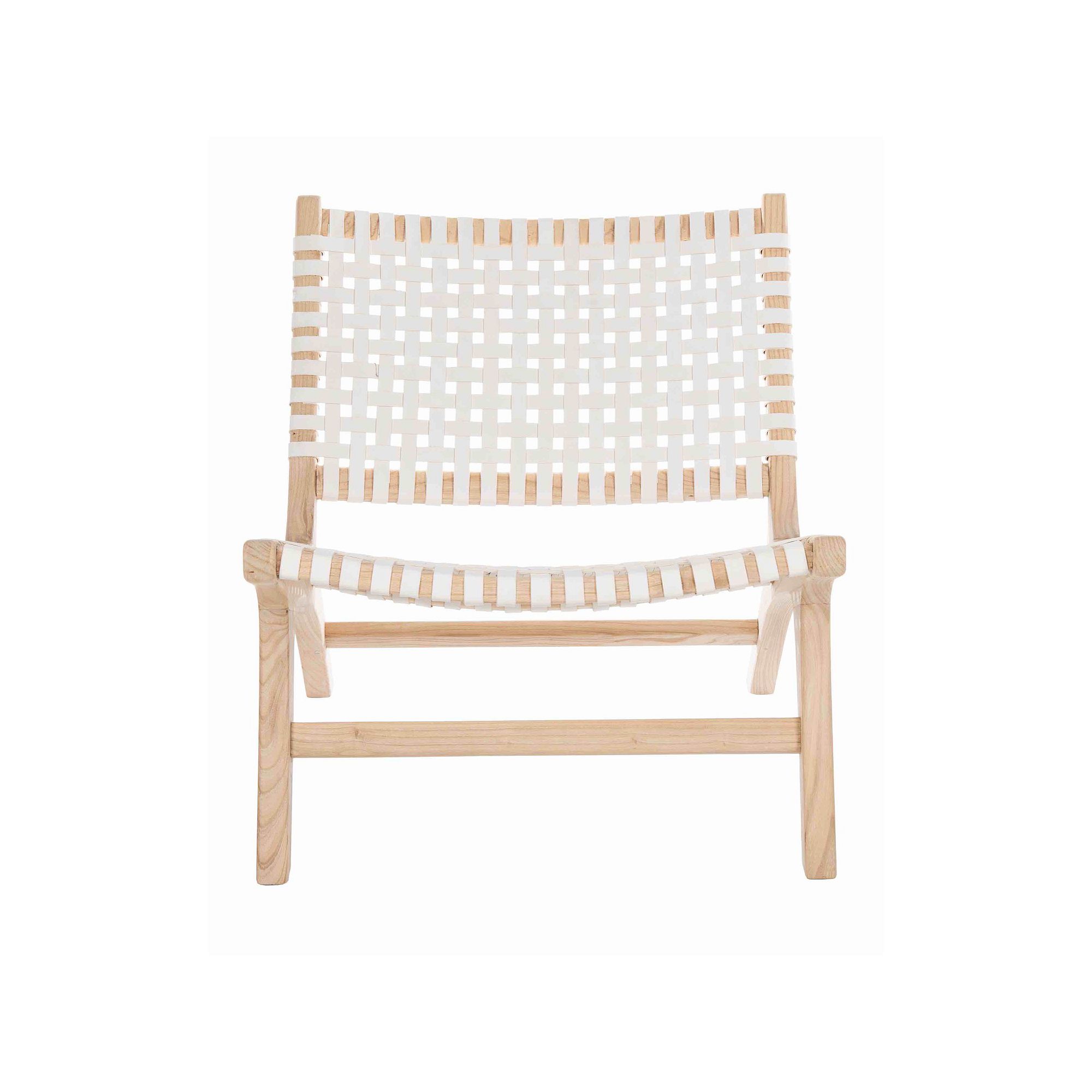 Safavieh Luna Woven Accent Chair, Natural