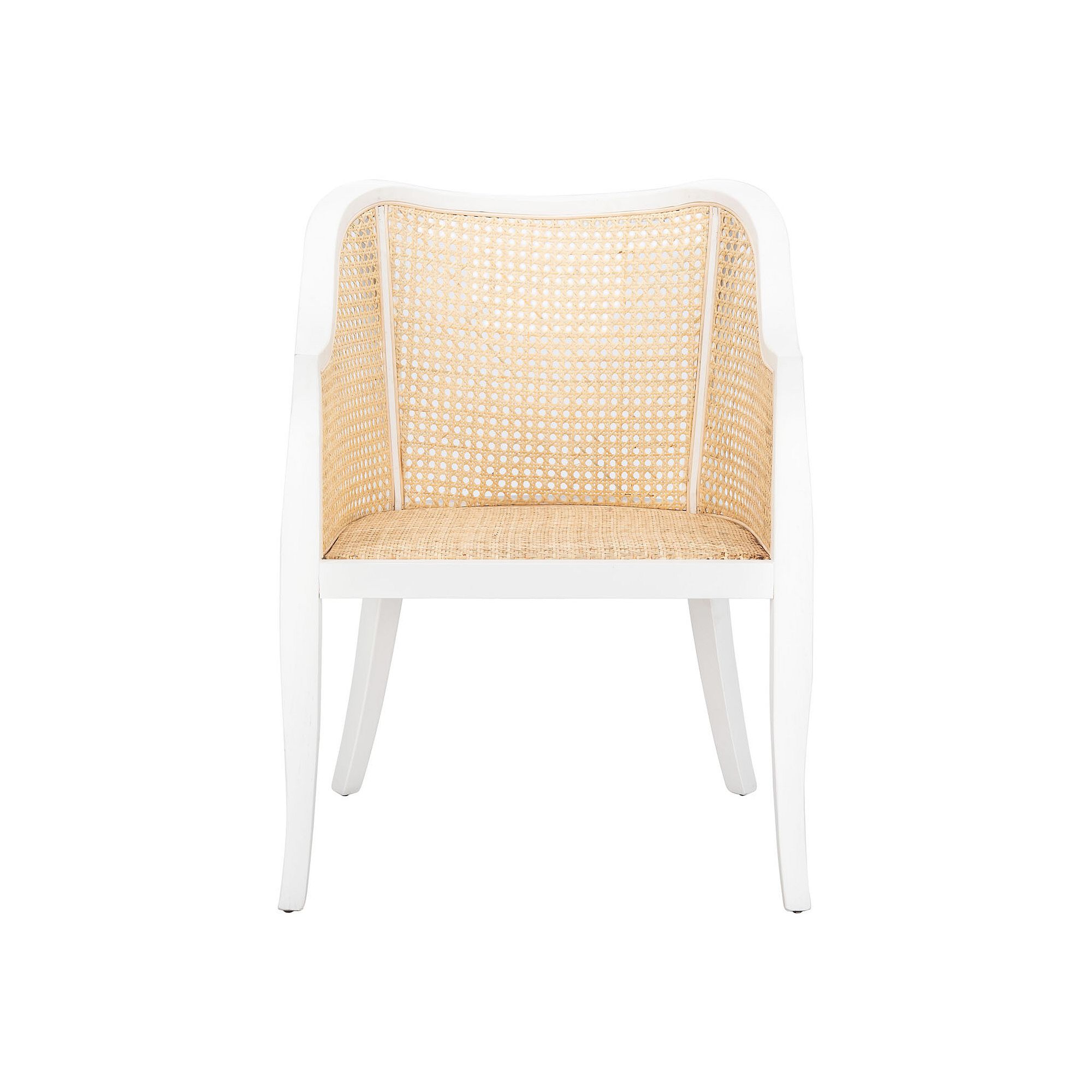 Safavieh Maika Dining Chair, White Beige