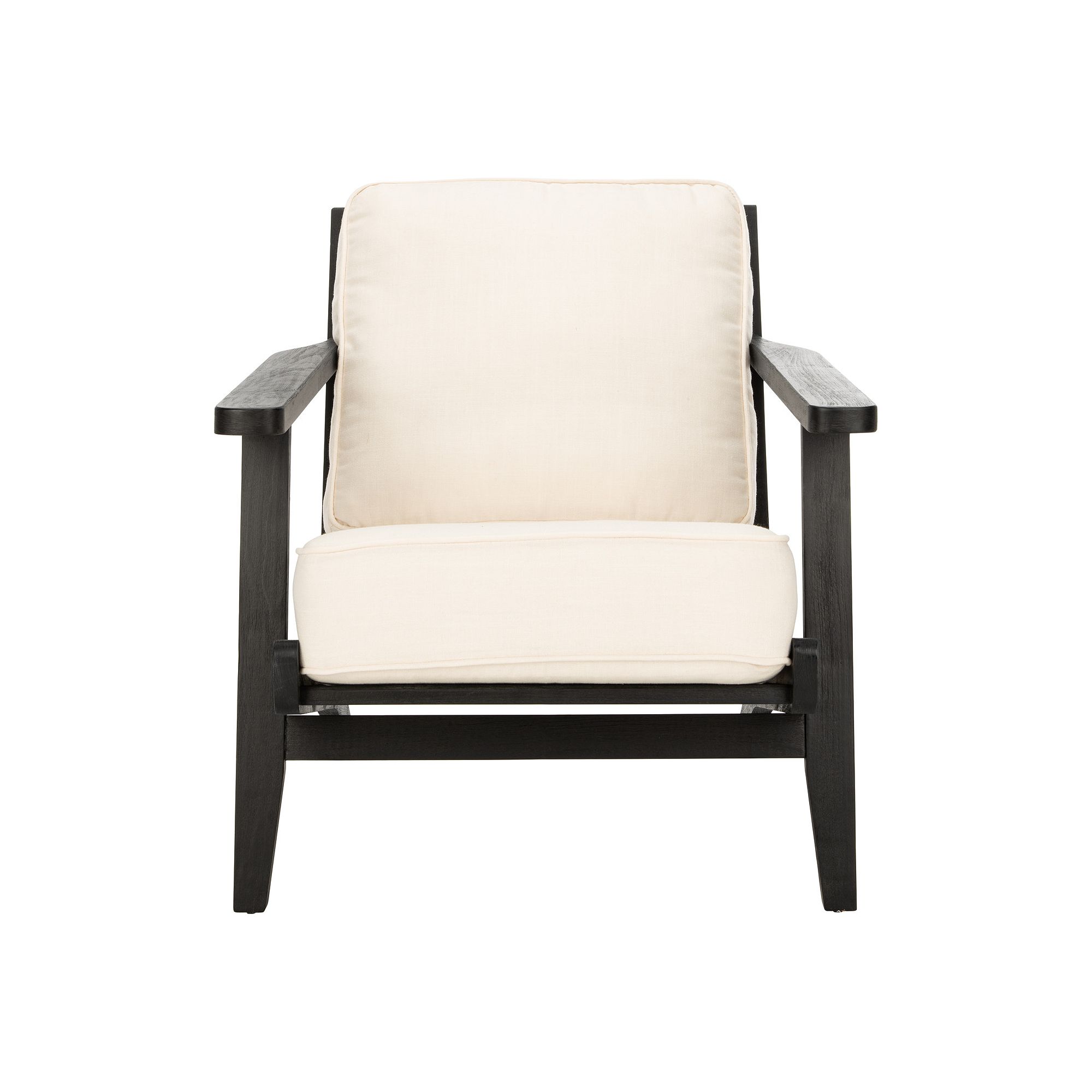 Safavieh Nico Mid-Century Accent Chair, White