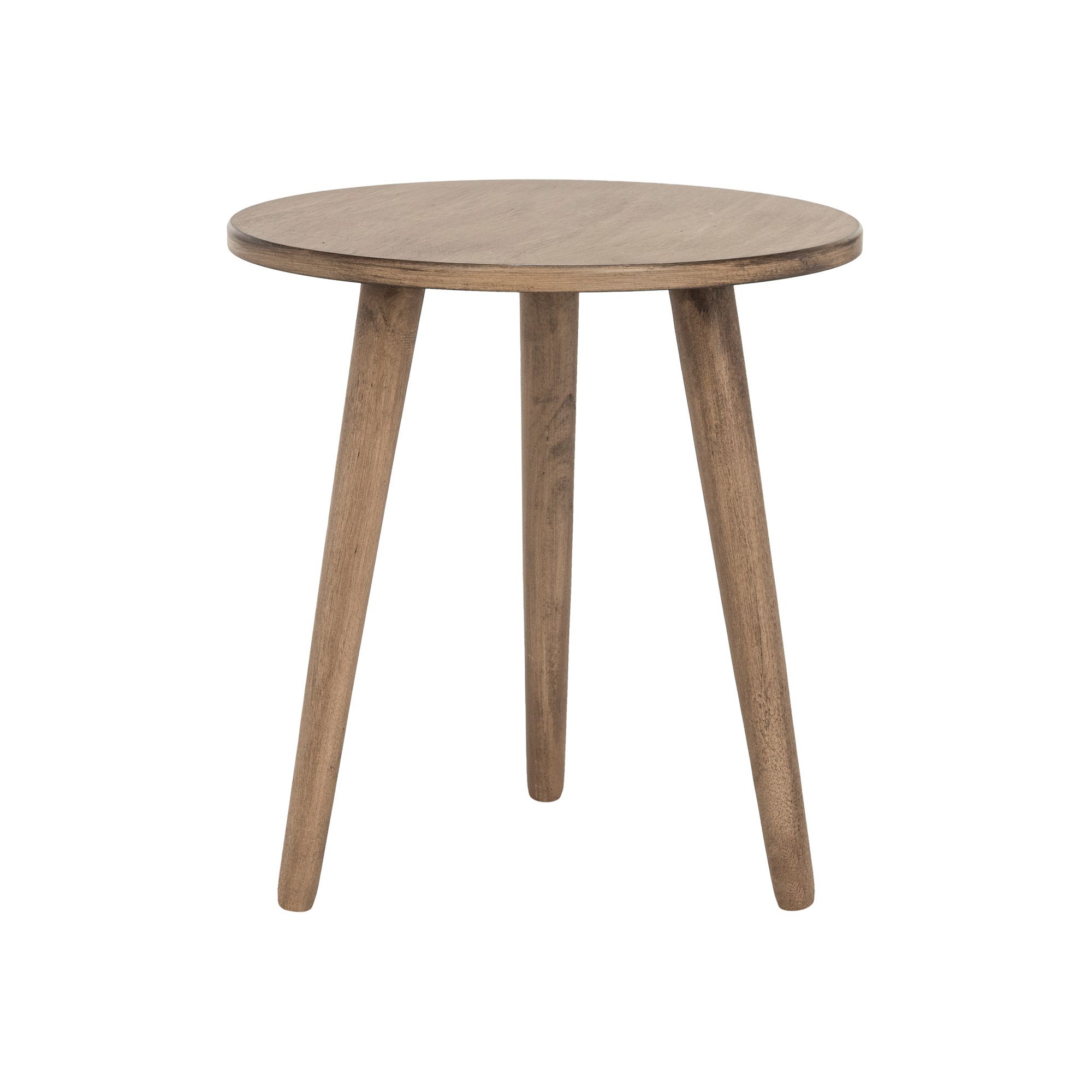 Safavieh Orion Round End Table, Desert Brown