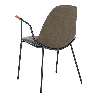 Safavieh Tanner Mid-Century Dining Chair 2-Piece Set