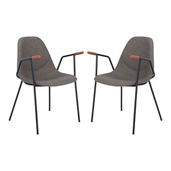Safavieh Tanner Mid-Century Modern Dining Chair 2 pc Set