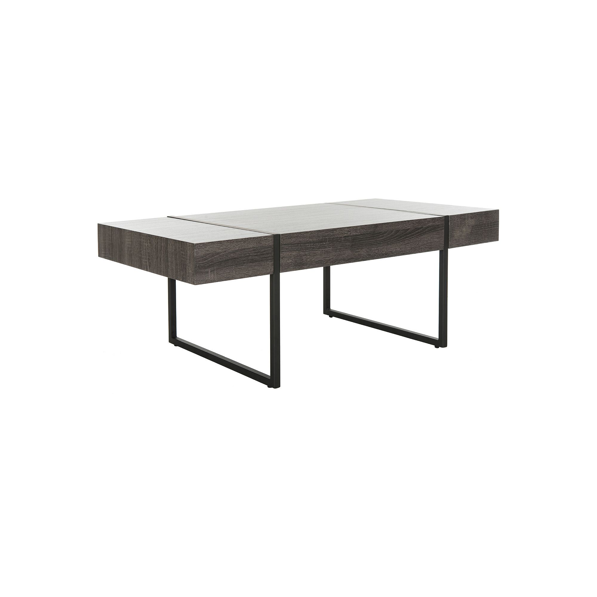 Safavieh Tristan Rectangle Modern Coffee Table, Black