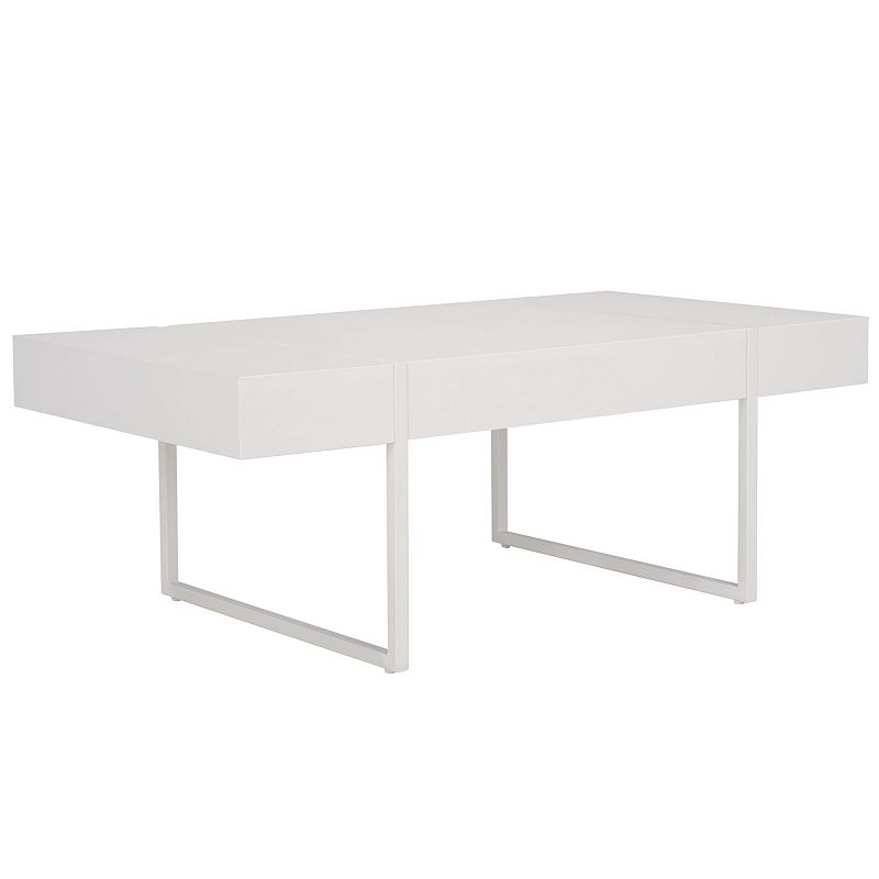 Safavieh Tristan Rectangle Modern Coffee Table, White